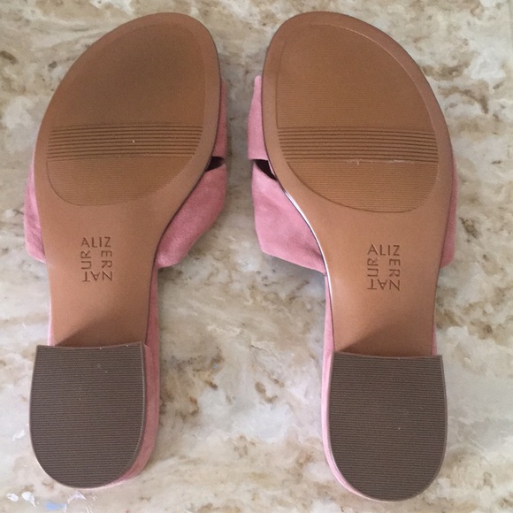 Pink slip on Sandal - Picture 2 of 2